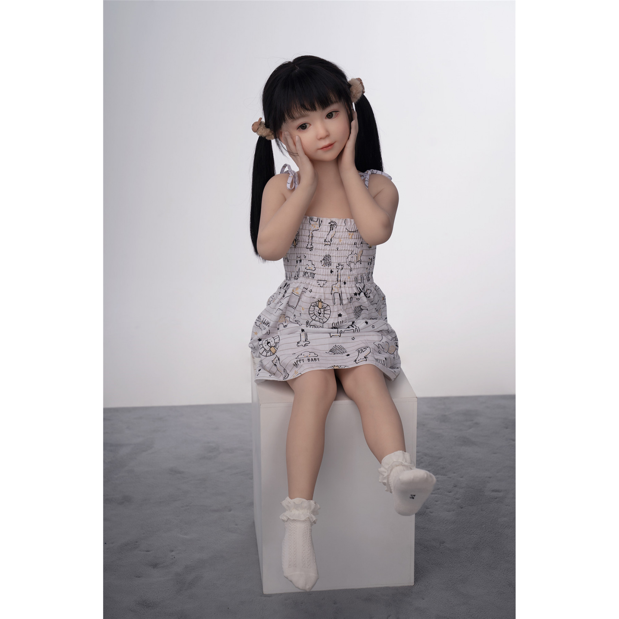 Axbdoll 110cm Gb02 Tpe Body Silicone Head Realistic Doll